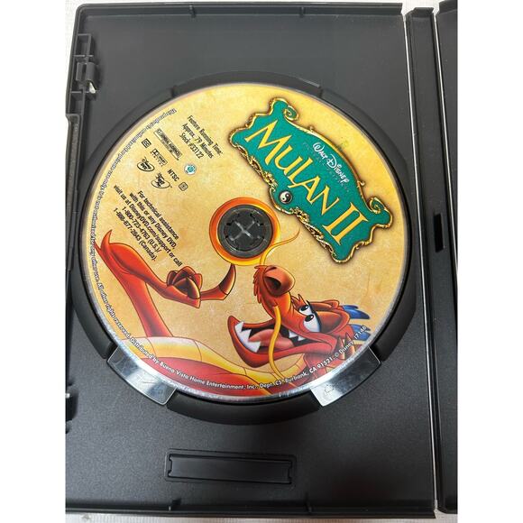 Disney Mulan II 2 DVD GUC - Picture 2 of 3